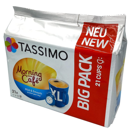 Produkt TASSIMO Kapsułki do ekspresu Kapsułki do ekspresu TASSIMO Morning Cafe Mild & Smooth XL 21 szt. 000617