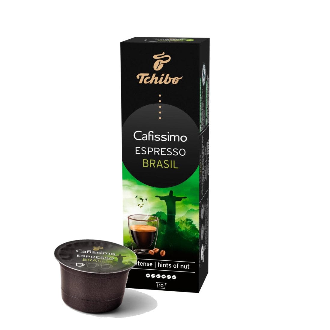 Produkt TCHIBO Kapsułki do ekspresu Kapsułki do ekspresu TCHIBO Cafissimo Espresso Brasil 10 szt S00828