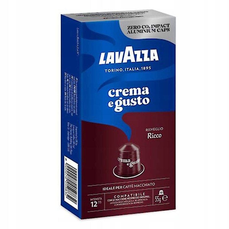 Produkt LAVAZZA Kapsułki do ekspresu LAVAZZA Crema e Gusto RICCO Nespresso 10 szt 045194