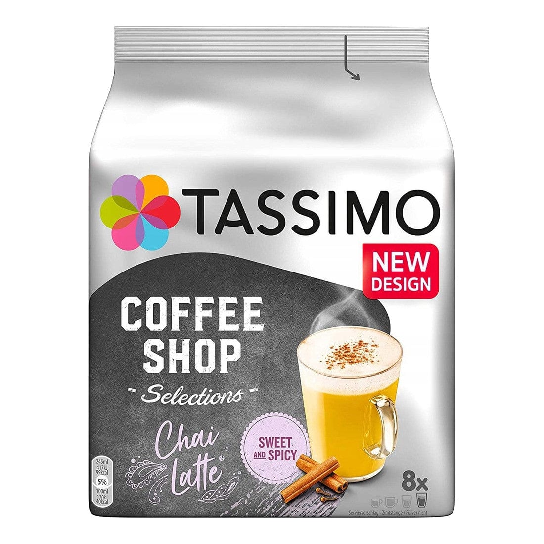 Produkt TASSIMO Kapsułki do ekspresu TASSIMO Coffee Shop Chai Latte 8 kapsułek 000630