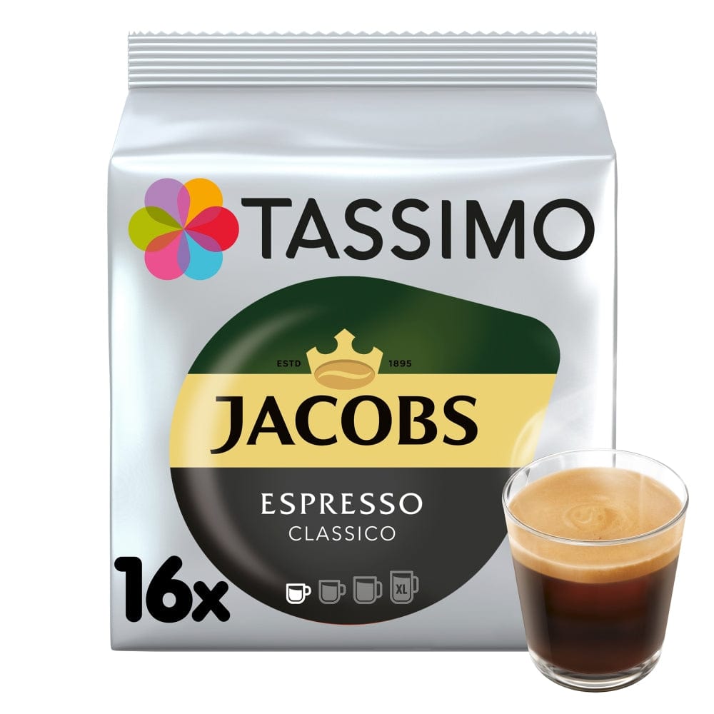 Produkt TASSIMO Kapsułki do ekspresu TASSIMO Jacobs Espresso Classico S 16 szt 000612