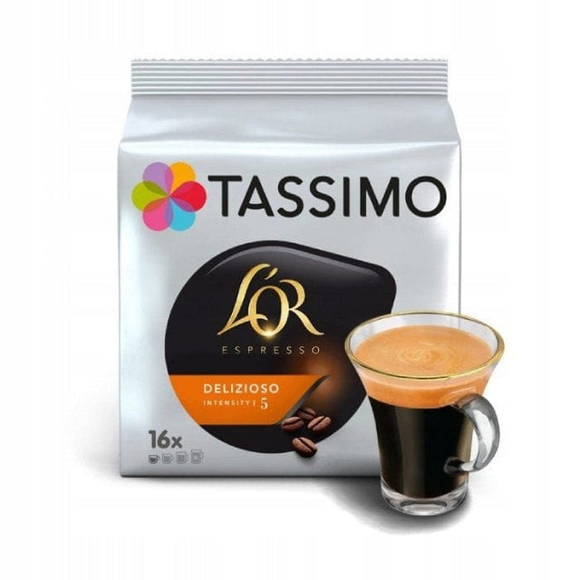 Produkt TASSIMO Kapsułki do ekspresu TASSIMO LO'R Espresso Delizioso 16 sztuk 000625