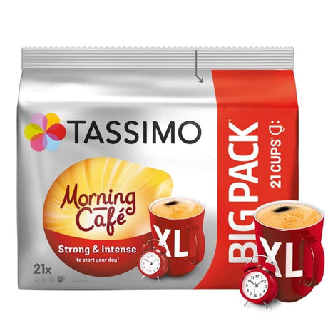 Produkt TASSIMO Kapsułki do ekspresu TASSIMO Morning Cafe Strong Intense XL 21 szt 000616