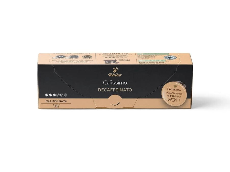 Produkt TCHIBO Kapsułki do ekspresu TCHIBO Cafissimo Crema Decaffeinato 10 szt 039111