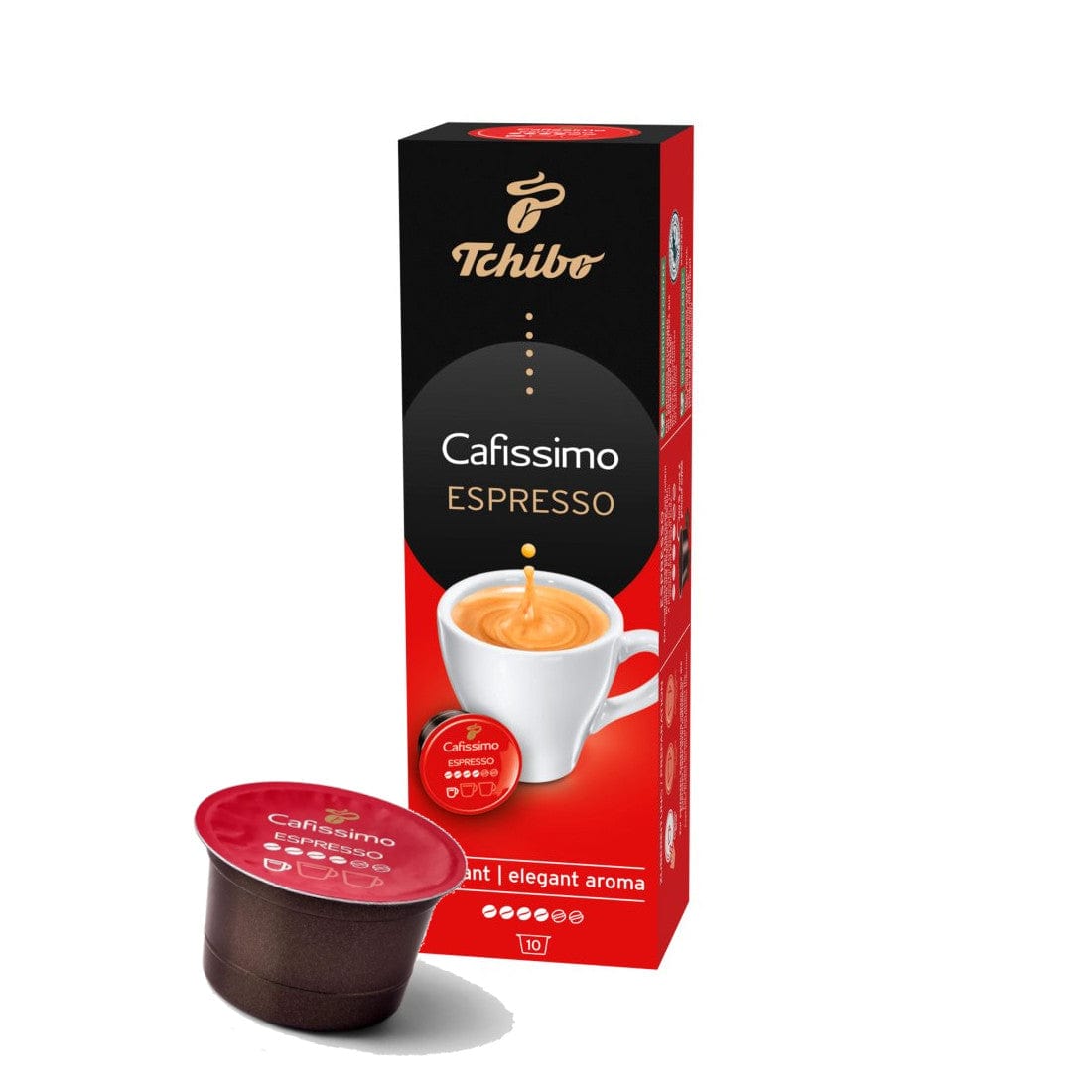 Produkt TCHIBO Kapsułki do ekspresu TCHIBO Cafissimo Espresso Elegant 10 szt 039113