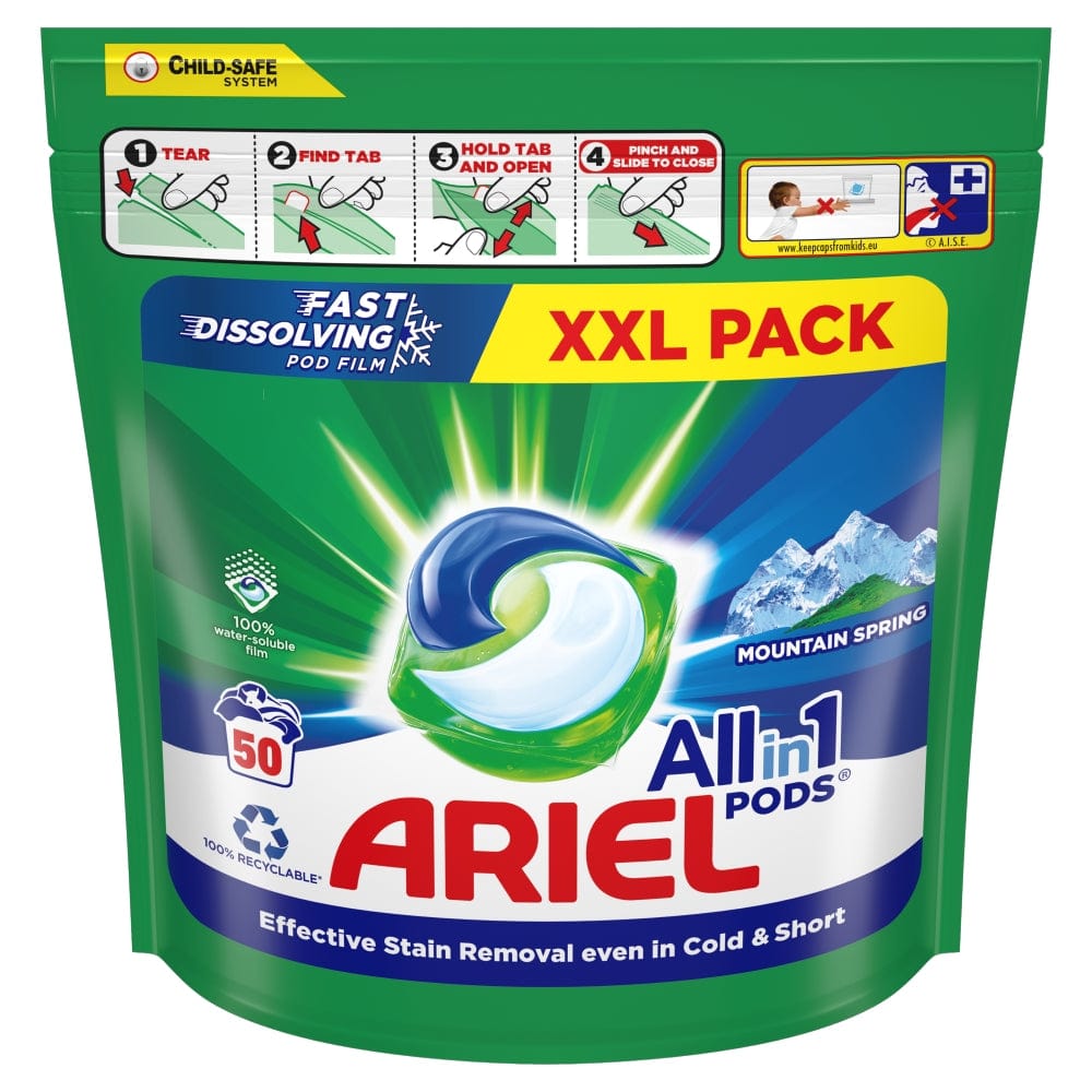 Produkt ARIEL Kapsułki do prania ARIEL Mountain Spring 50 prań 50 szt. S02253