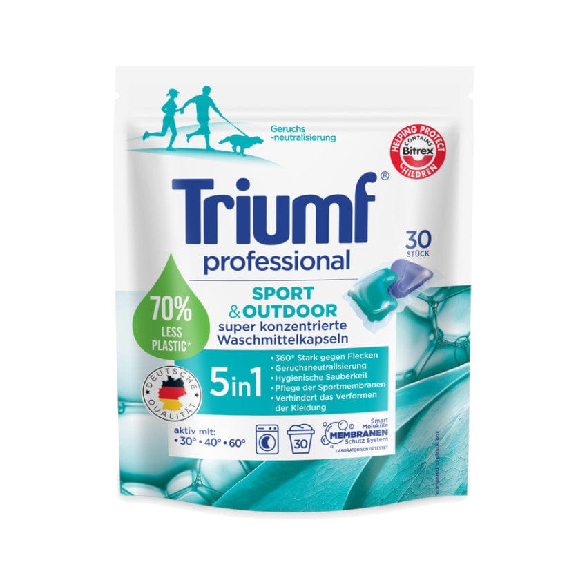 Produkt TRIUMF Kapsułki do prania Kapsułki do prania TRIUMF Sport&amp;Outdoor 30 szt S02107