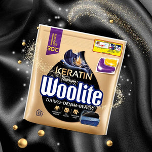 Produkt WOOLITE Kapsułki do prania Kapsułki do prania WOOLITE Dark żelowe z keratyną 33szt 001817