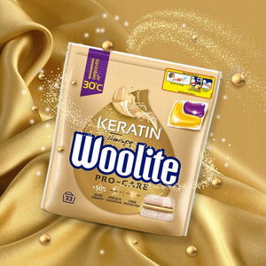 Produkt WOOLITE Kapsułki do prania Kapsułki do prania WOOLITE Pro-Care uniwersalne z keratyną 33szt 001819