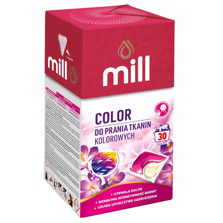 Produkt mill Kapsułki do prania MILL Color Box 30 szt 001405