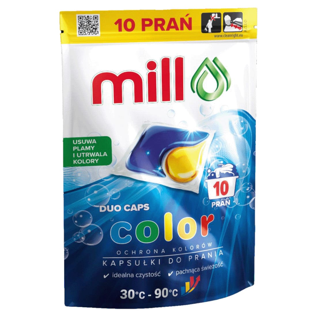 Produkt mill Kapsułki do prania MILL Professional Color 10 szt 001402