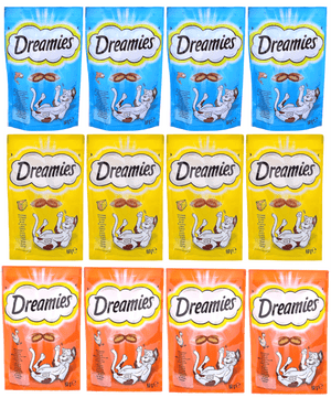 Produkt DREAMIES Karma dla Kota DREAMIES Mix smaków 12x60g 045623