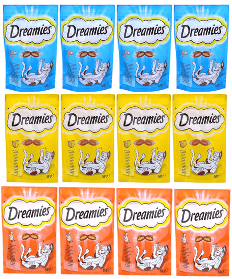 Produkt DREAMIES Karma dla Kota DREAMIES Mix smaków 12x60g 045623