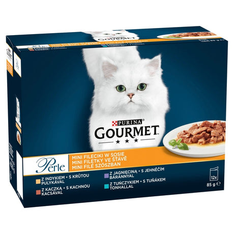 Produkt GOURMET Karma mokra dla kota GOURMET Perle Mini fileciki w sosie 12x 85g 000927