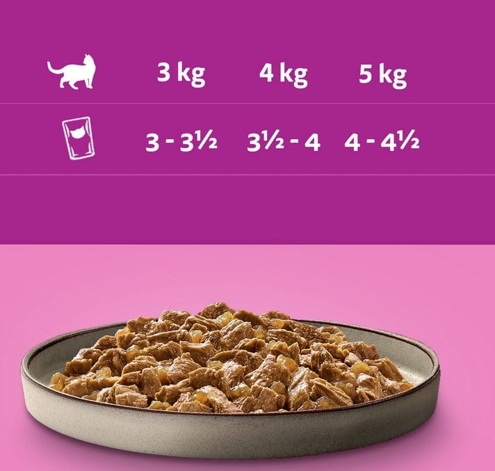 Produkt WHISKAS Karma mokra dla kota WHISKAS Drób w sosie Galaretka Mix 80x85g 003309