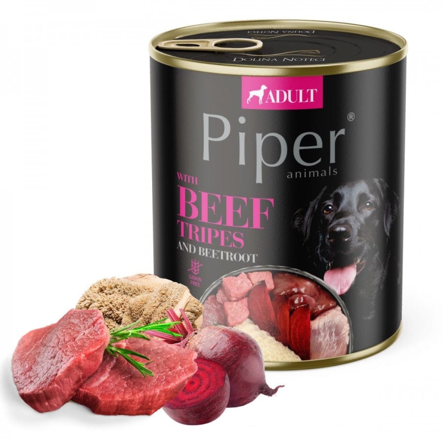 Produkt PIPER Karma mokra dla psa PIPER mix smaków 12x 800g Z00529