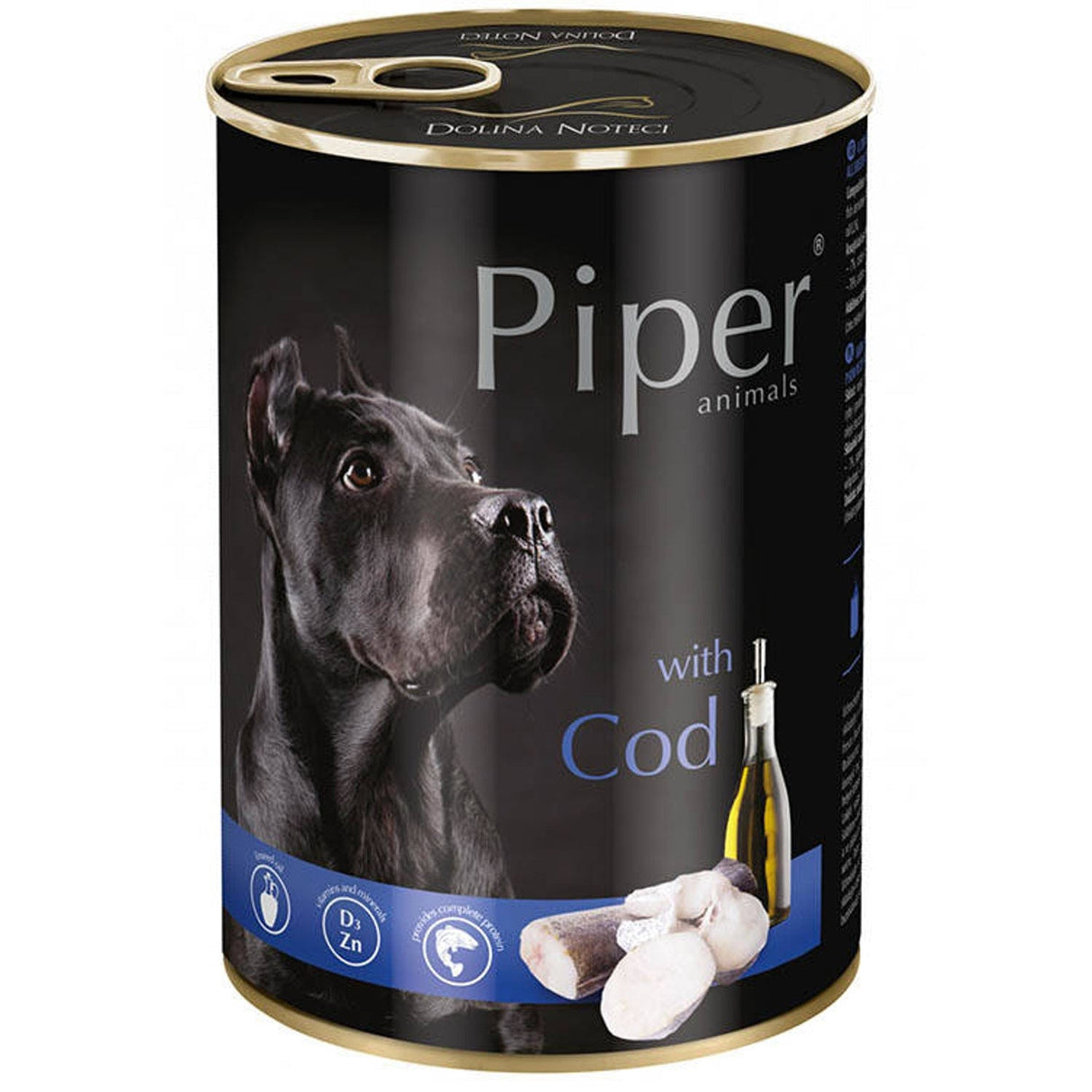 Produkt PIPER Karma mokra dla psa PIPER z dorszem 400g S00354