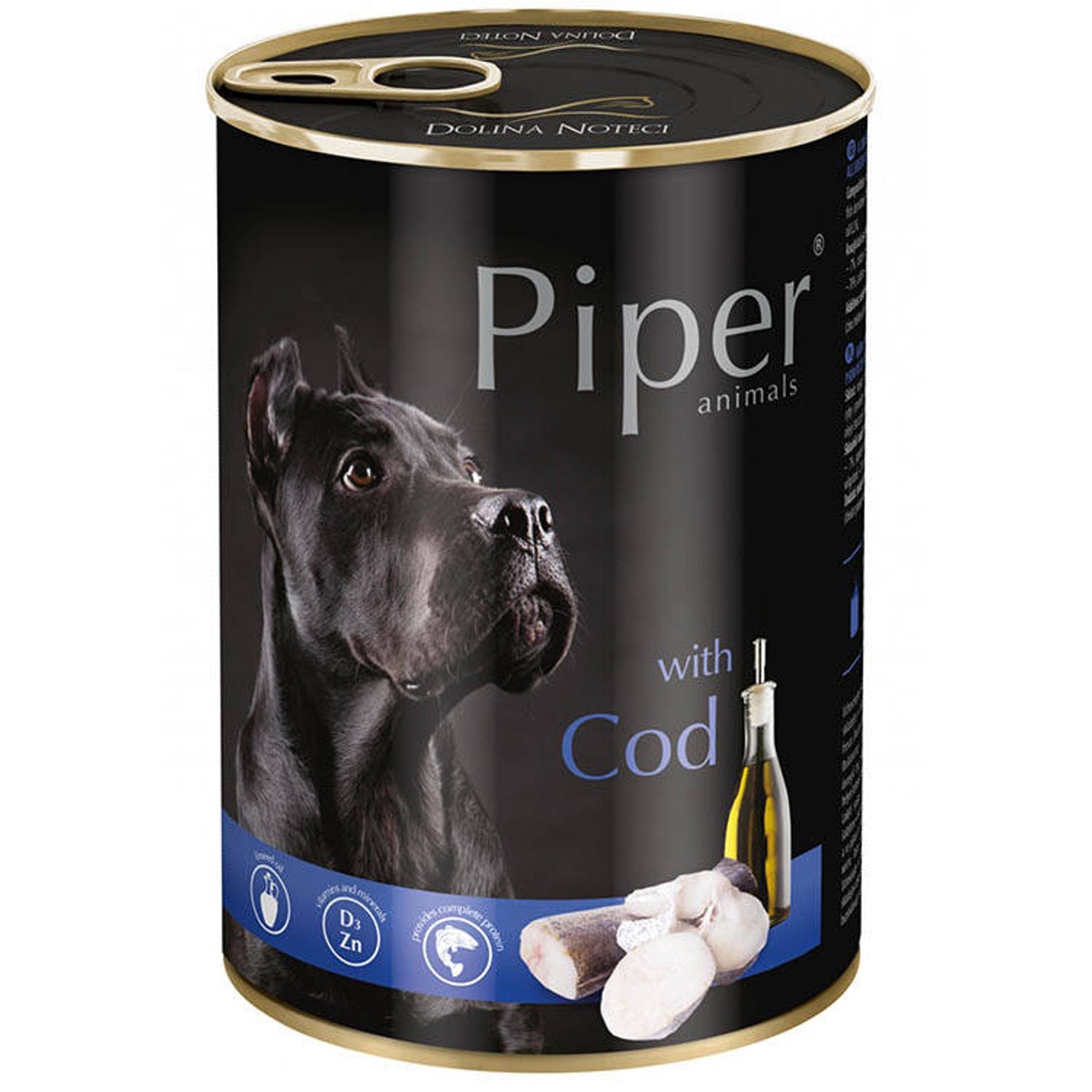 Produkt PIPER Karma mokra dla psa PIPER z dorszem 800g S00350