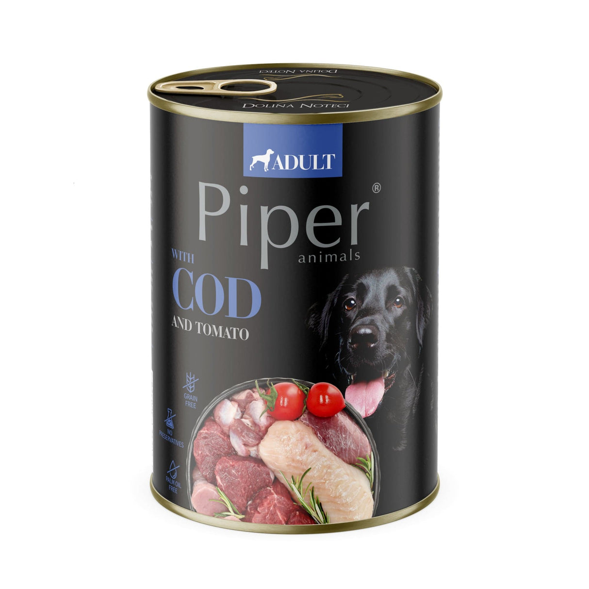 Produkt PIPER Karma mokra dla psa PIPER z dorszem i pomidorami 400g 045239