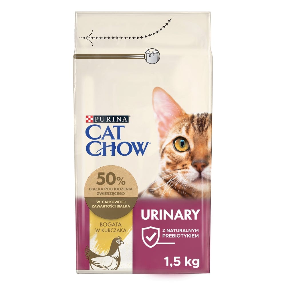 Produkt CAT CHOW Karma sucha dla kota CAT CHOW Urinary Tract Health Bogata w kurczaka 1,5 kg 000904