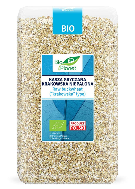 Produkt BIO PLANET Kasza Bio Planet Kasza gryczana krakowska niepalona 1kg Bio 047032