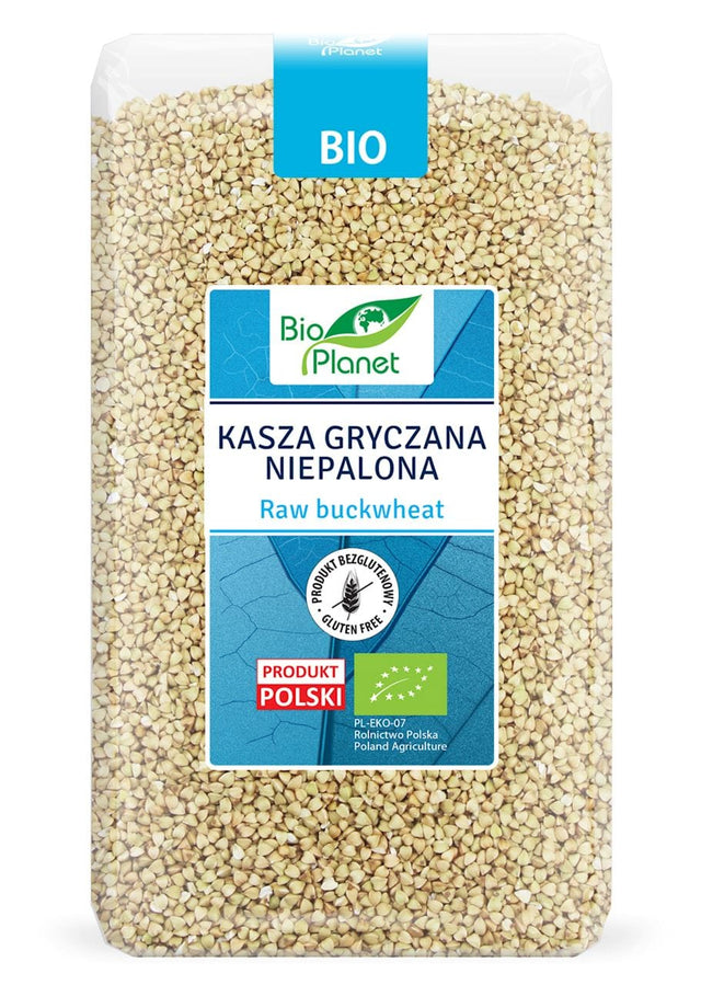 Produkt BIO PLANET Kasza Bio Planet Kasza gryczana niepalona bezglutenowa BIO 1 kg 5907814669247