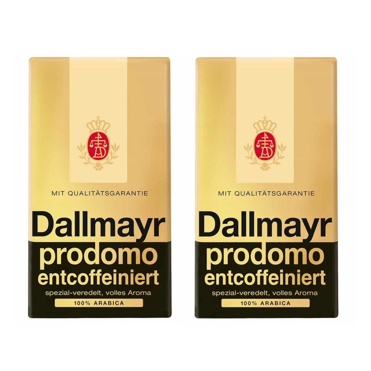 Produkt DALLMAYR Kawa mielona 2x Kawa mielona DALLMAYR Prodomo Bezkofeinowa 500 g K_100029_2