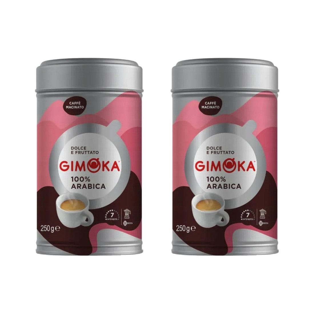 Produkt GIMOKA Kawa mielona 2x Kawa mielona GIMOKA 100% Arabica 250 g K_100063_2