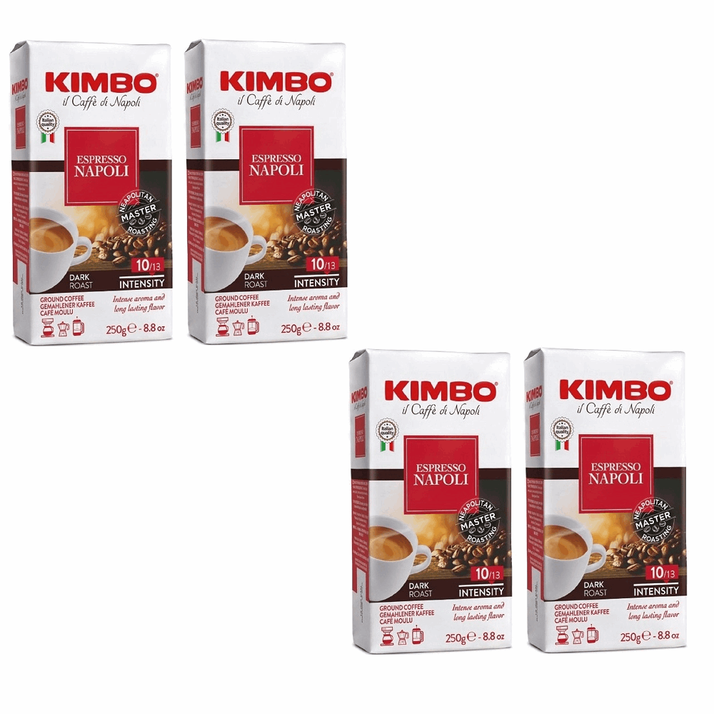 Produkt KIMBO Kawa mielona 4x Kawa mielona KIMBO Espresso Napoletano Coffee Ground 250 g K_029876_4