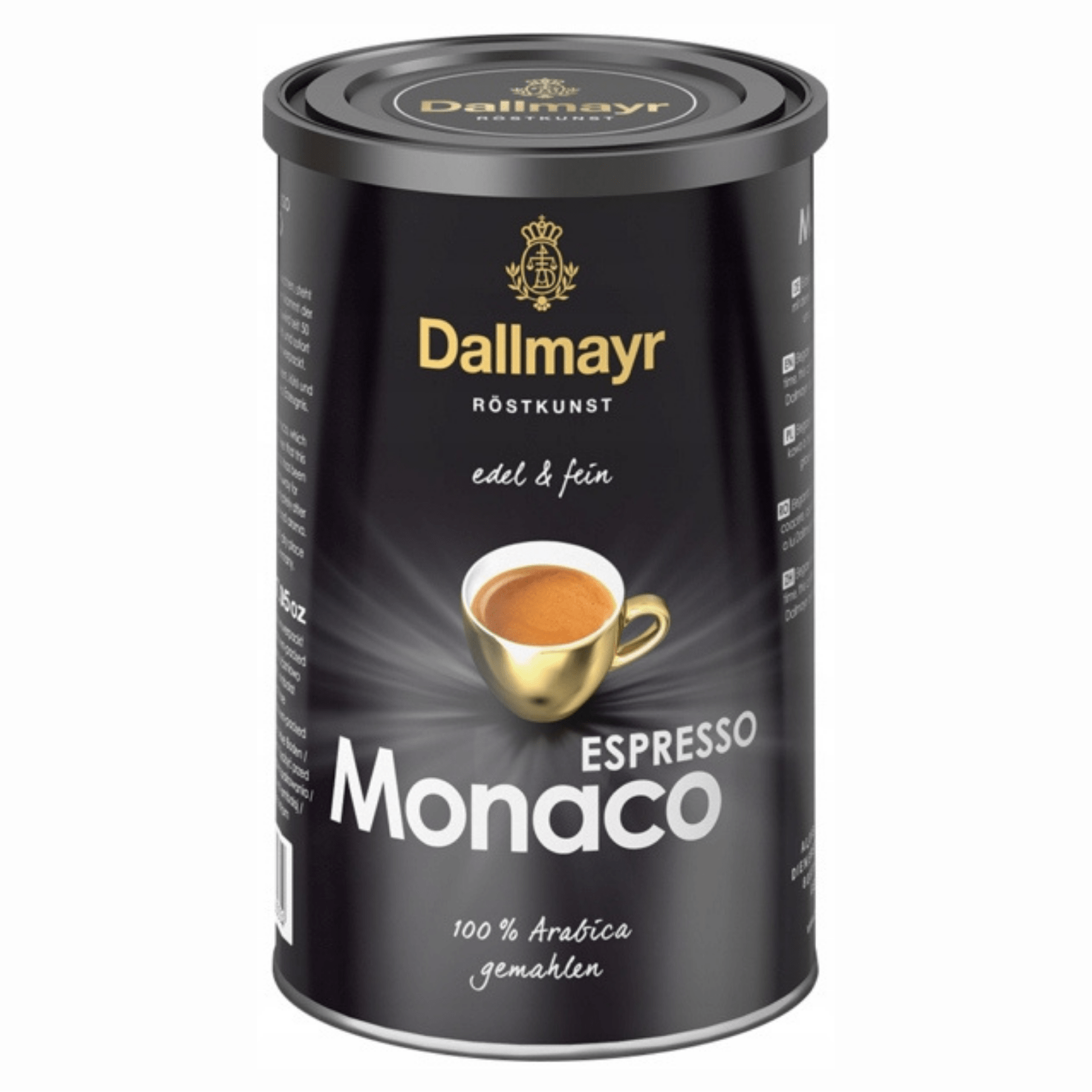 Produkt DALLMAYR Kawa mielona Kawa mielona DALLMAYR Monaco Espresso puszka 200 g 100241