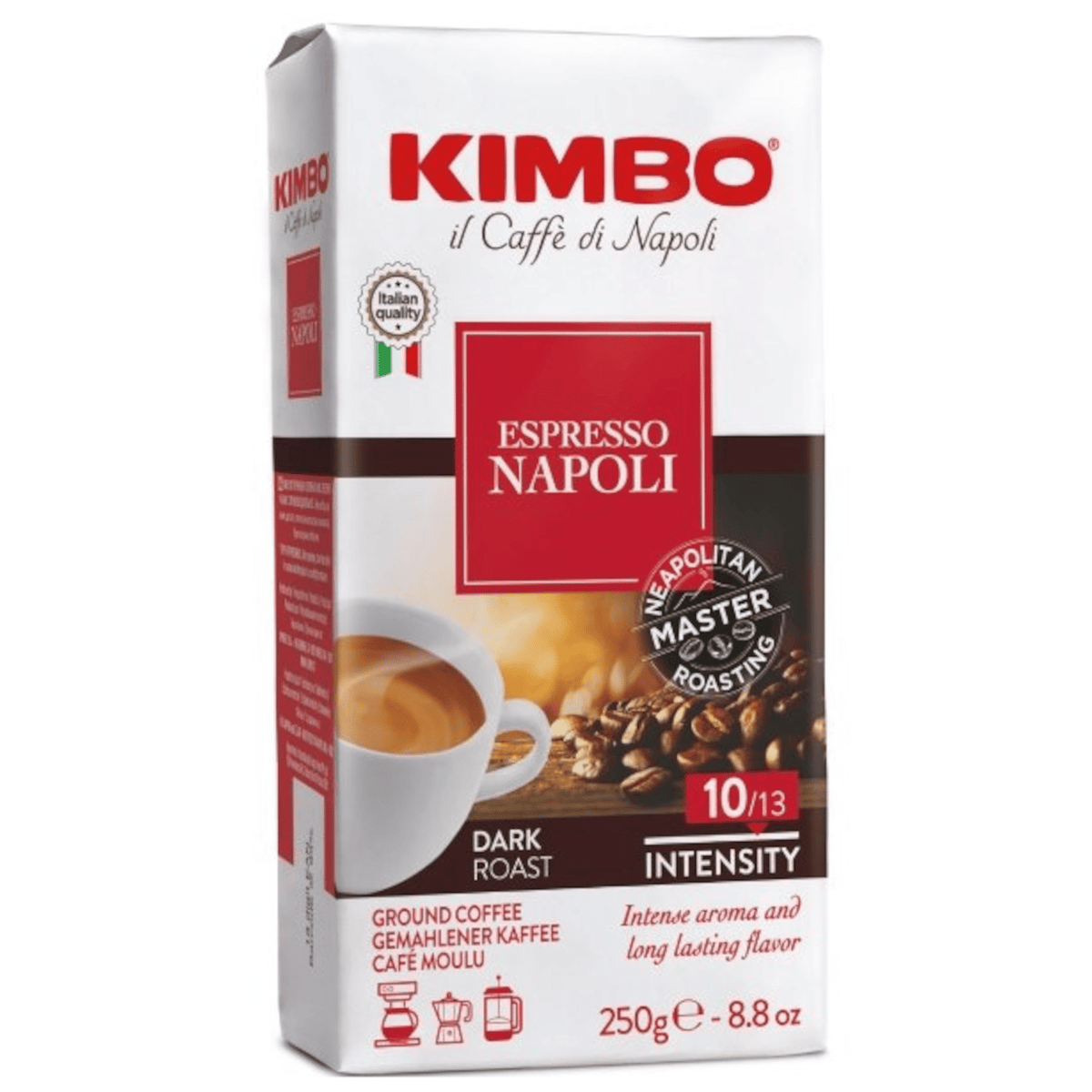 Produkt KIMBO Kawa mielona Kawa mielona KIMBO Espresso Napoletano Coffee Ground 250 g 029876