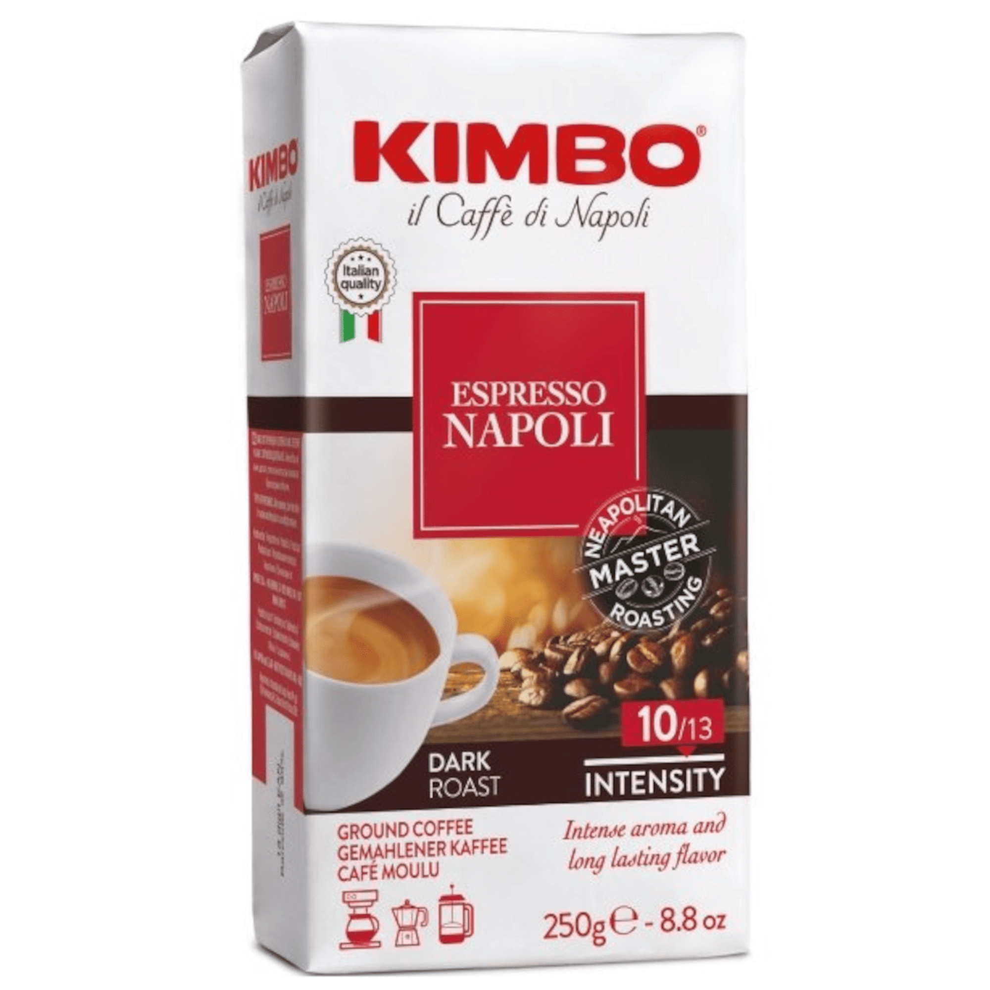 Produkt KIMBO Kawa mielona Kawa mielona KIMBO Espresso Napoletano Coffee Ground 250 g 029876