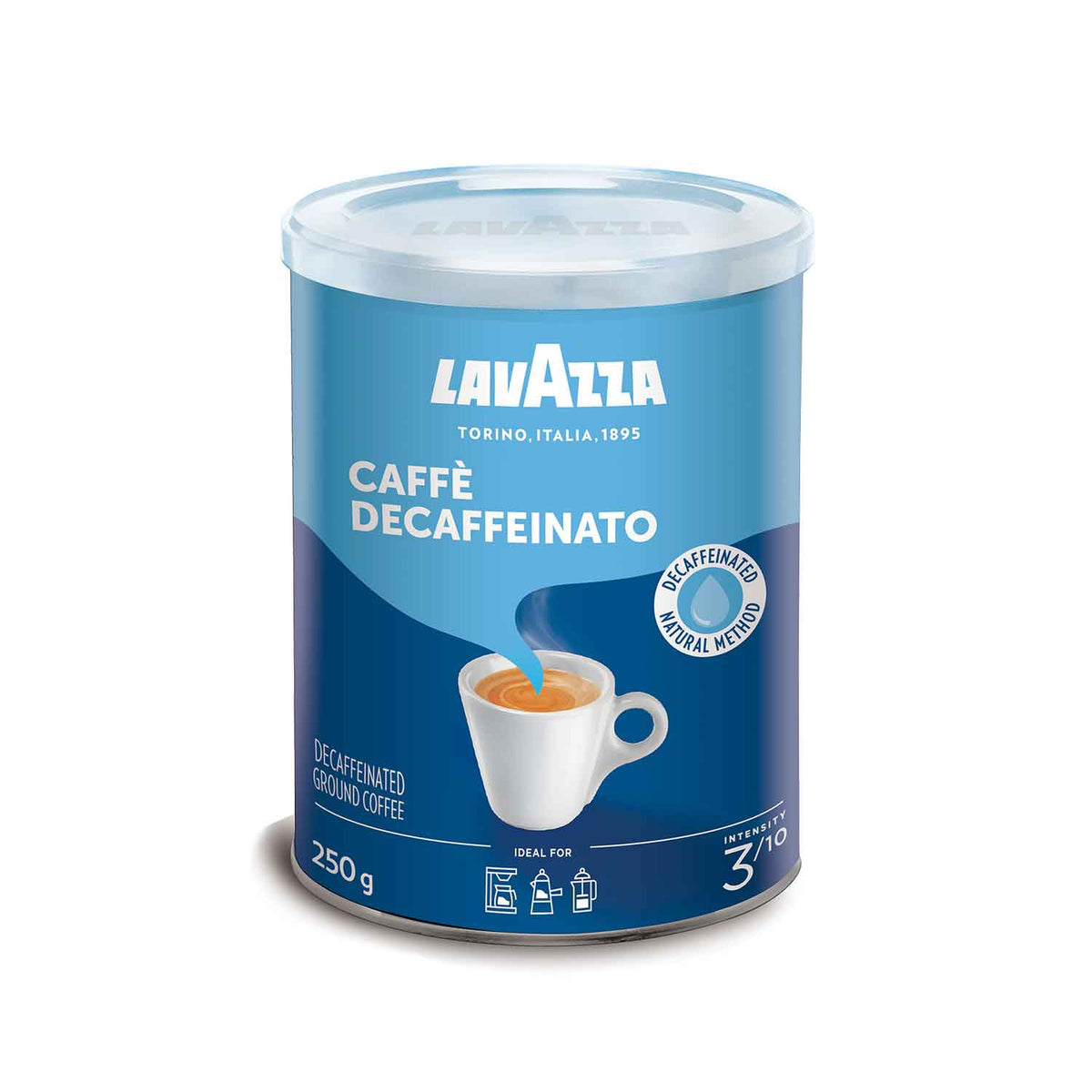 Produkt LAVAZZA Kawa mielona Kawa mielona LAVAZZA Caffe Decaffeinato 250 g S02169