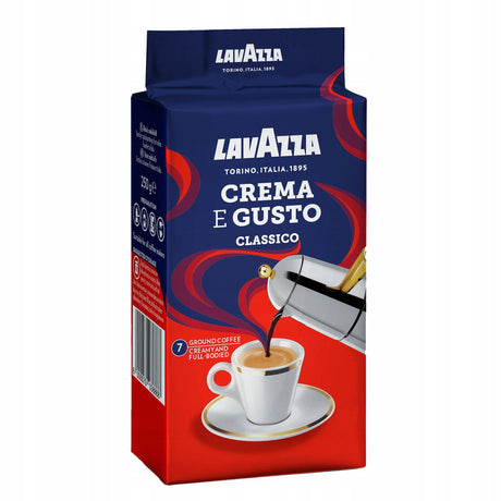 Produkt LAVAZZA Kawa mielona Kawa mielona LAVAZZA Crema E Gusto Classico 250 g 015004