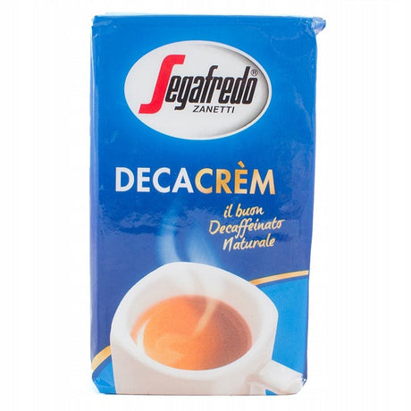 Produkt SEGAFREDO Kawa mielona Kawa mielona SEGAFREDO DecaCrem 250 g 100159