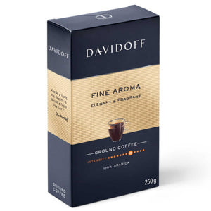 Produkt DAVIDOFF Kawa mielona Zestaw Kawa mielona i rozpuszczalna DAVIDOFF Fine Aroma 250g + 100g 002104