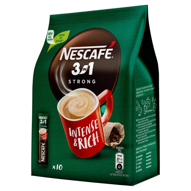 Produkt NESCAFE Kawa rozpuszczalna Strong 3in1 Kawa rozpuszczalna 10x17g 022542