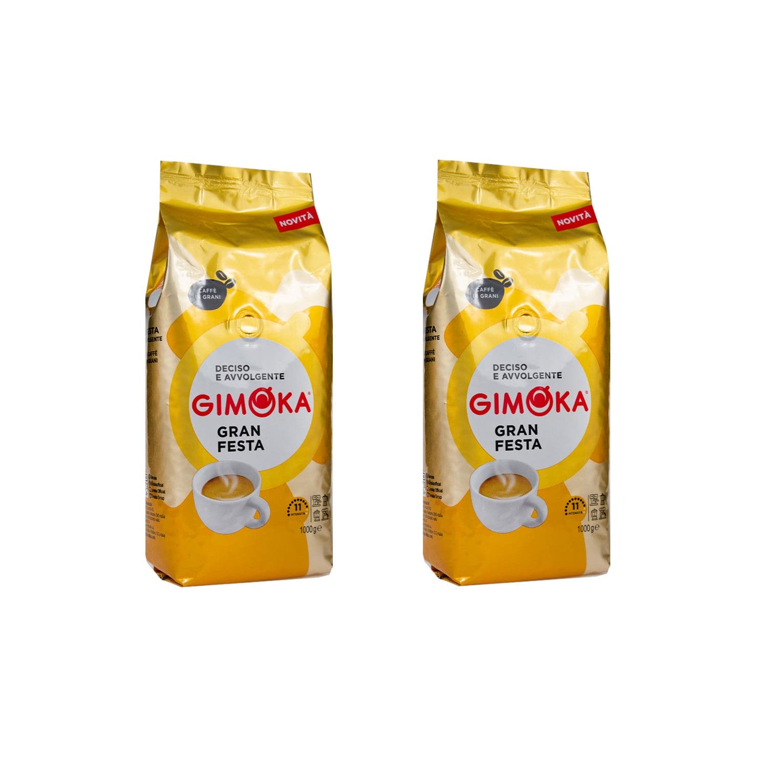 Produkt GIMOKA Kawa ziarnista 2x Kawa ziarnista GIMOKA Gran Festa 1 kg K_100187_2