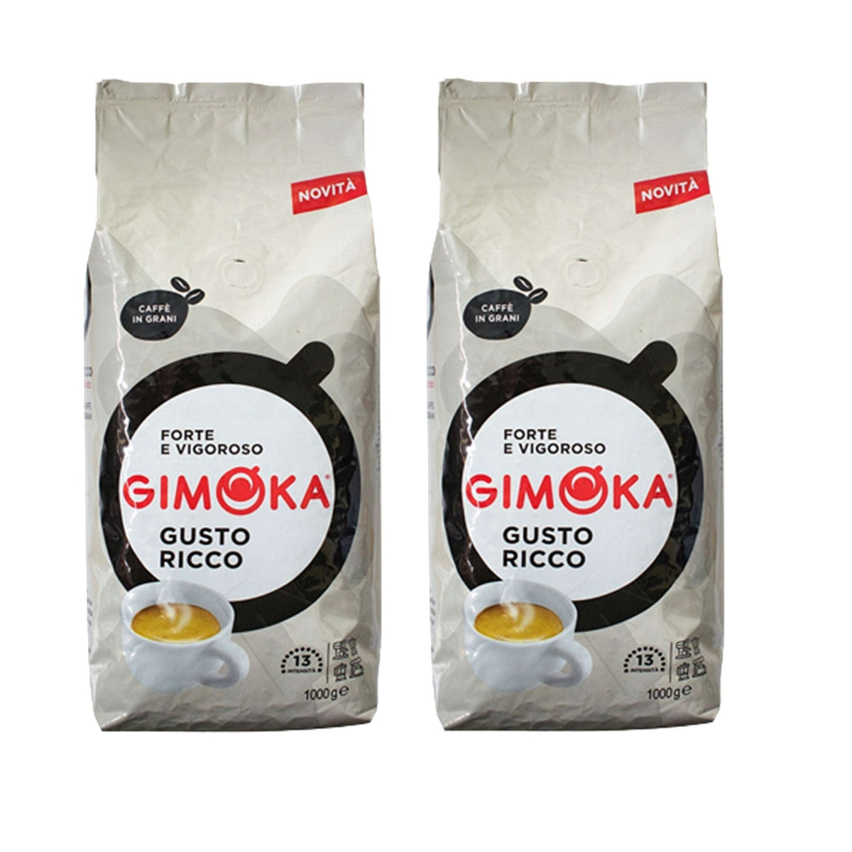 Produkt GIMOKA Kawa ziarnista 2x Kawa ziarnista GIMOKA L&#39;Espresso All&#39;Italiana 1 kg K_100186_2