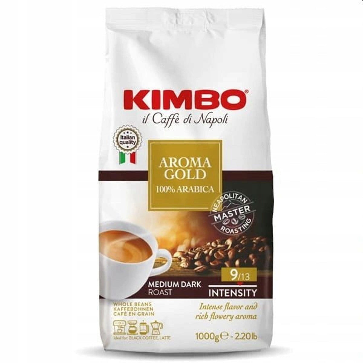 Produkt KIMBO Kawa ziarnista 2x Kawa ziarnista KIMBO Aroma Gold 1 kg K_100003_2