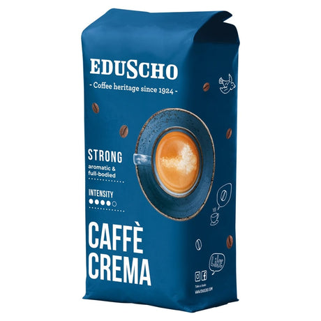 Produkt EDUSCHO Kawa ziarnista Caffe Crema Strong Kawa ziarnista 1kg 001642