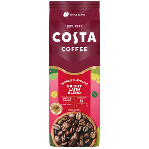 Produkt COSTA COFFEE Kawa ziarnista COSTA COFFE Kawa ziarnista Costa Coffee Bright Blend 1kg 032897