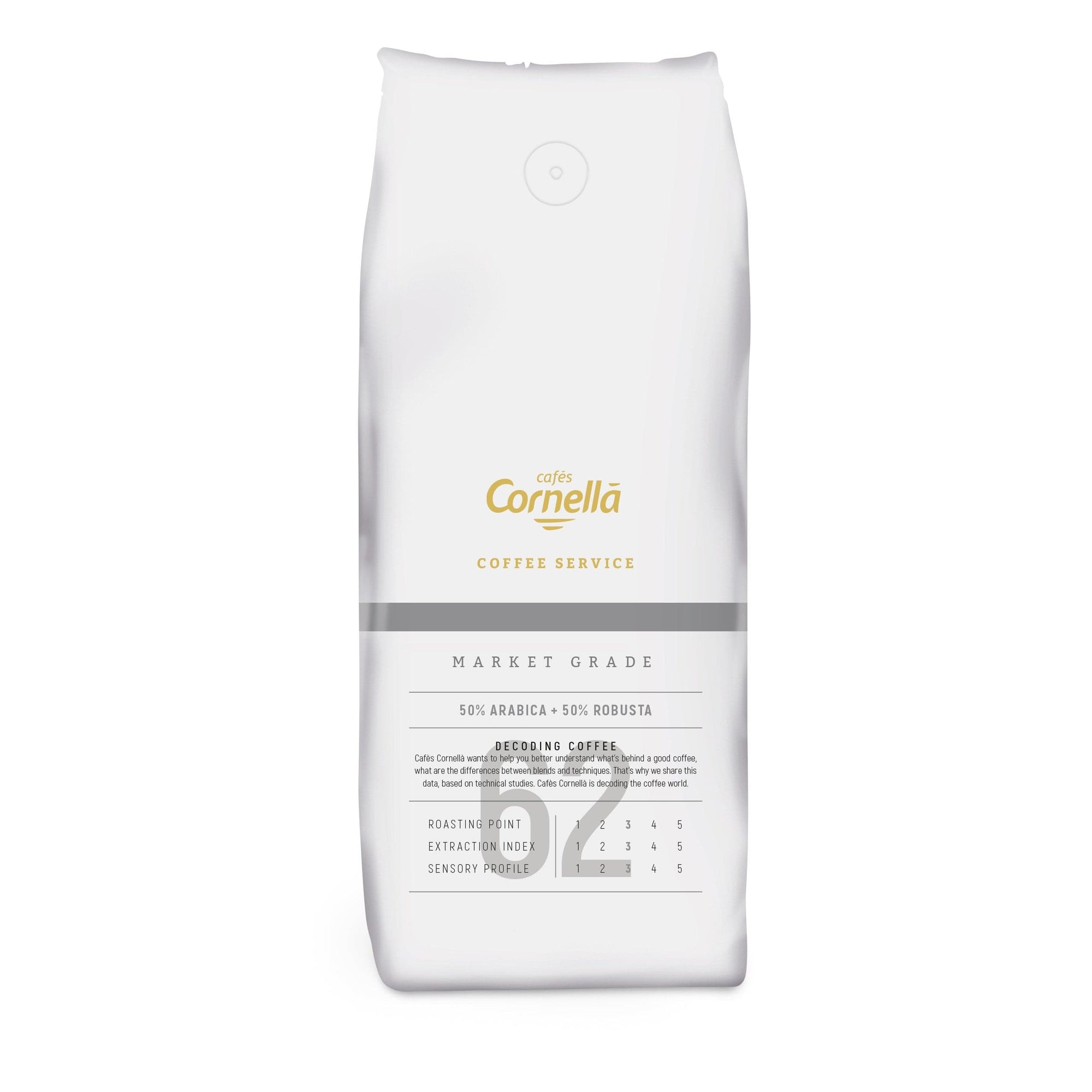 Produkt CORNELLA Kawa ziarnista Kawa ziarnista CORNELLA Coffee Service 62 1 kg S00887