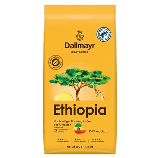 Produkt DALLMAYR Kawa ziarnista Kawa ziarnista DALLMAYR Ethiopia 500 g 100027
