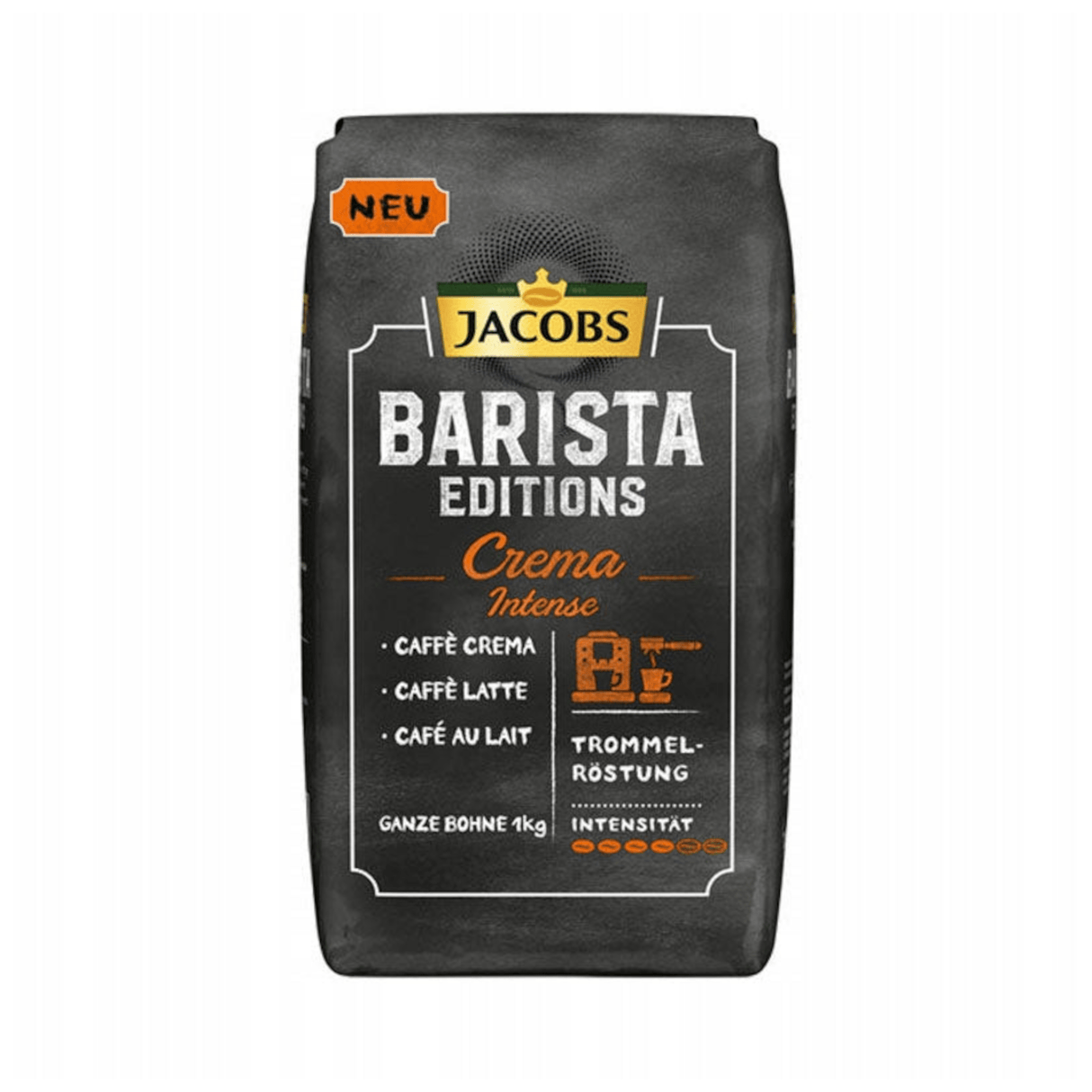 Produkt JACOBS Kawa ziarnista Kawa ziarnista JACOBS Barista Crema Intense 1 kg 100348