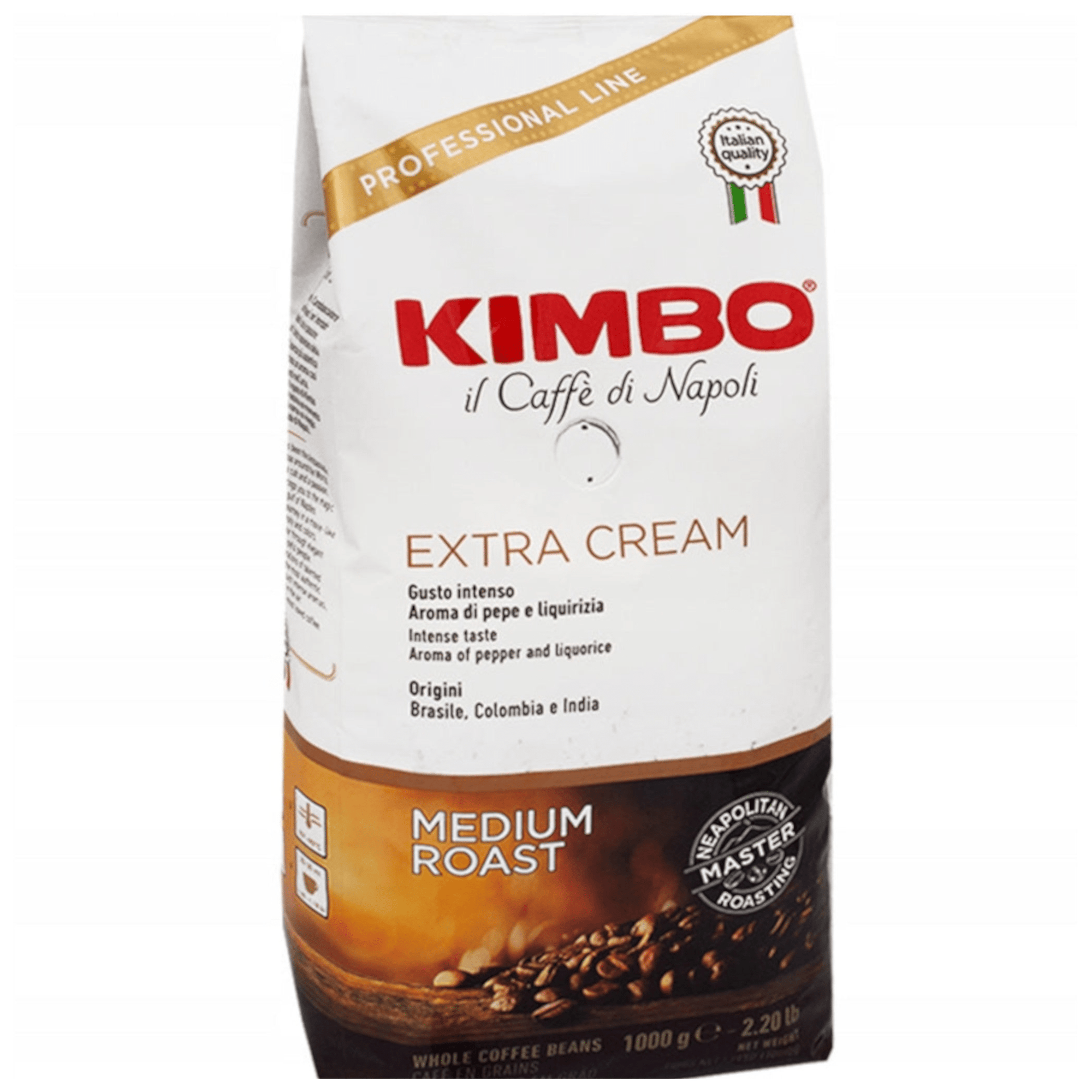 Produkt KIMBO Kawa ziarnista Kawa ziarnista KIMBO Cream 1 kg S00102