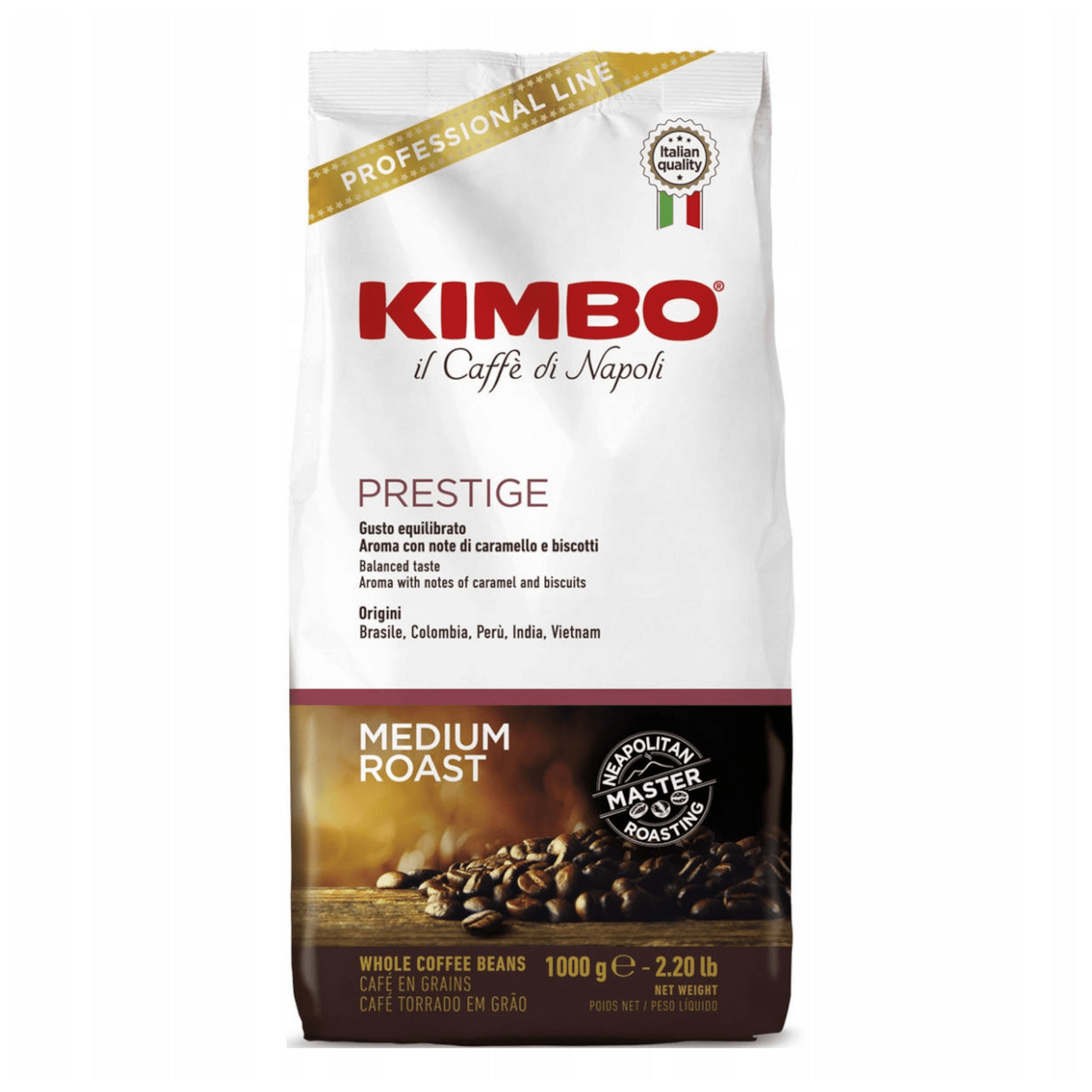 Produkt KIMBO Kawa ziarnista Kawa ziarnista KIMBO Espresso Bar Prestige 1 kg 100004
