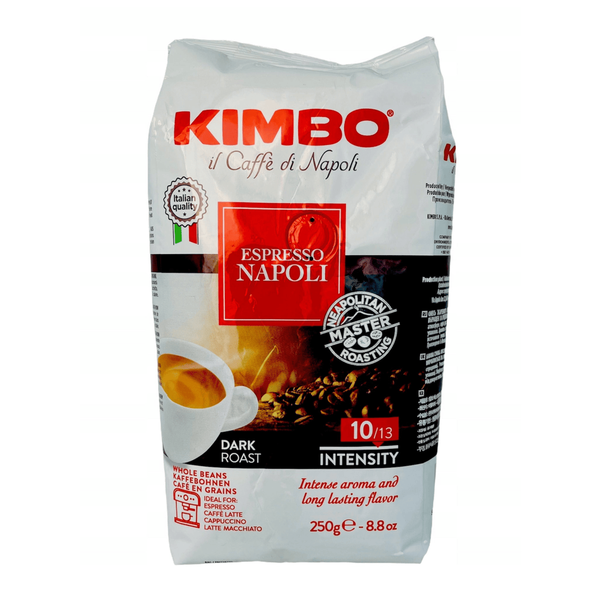 Produkt KIMBO Kawa ziarnista Kawa ziarnista KIMBO Espresso Napoletano Coffee Beans 250 g 029875