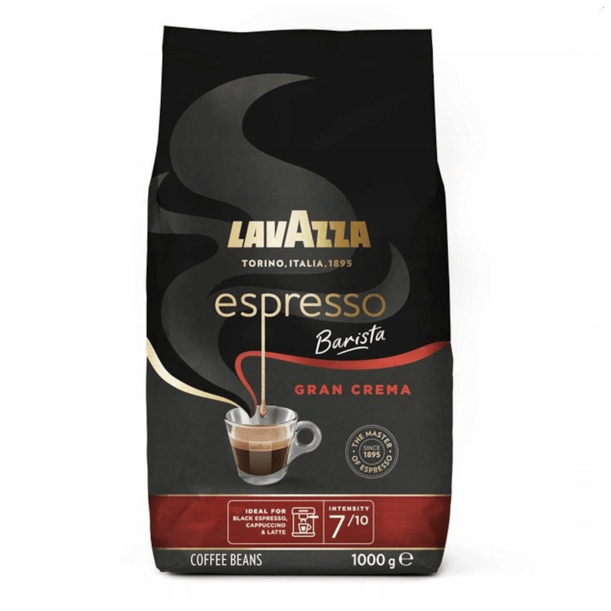 Produkt LAVAZZA Kawa ziarnista Kawa ziarnista LAVAZZA Barista Espresso Gran Crema 1 kg 100394