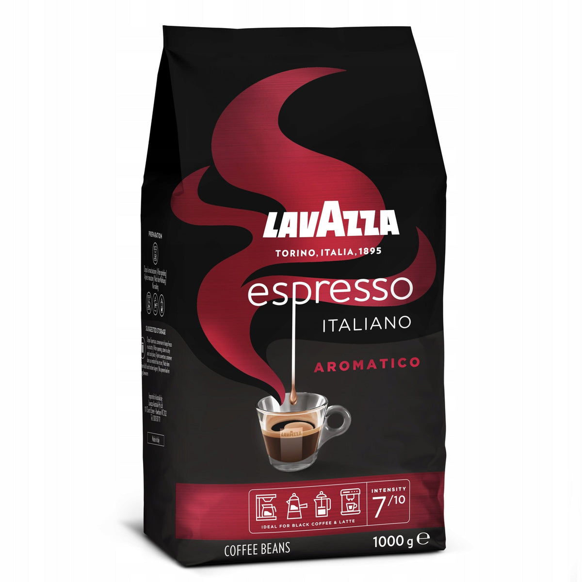 Produkt LAVAZZA Kawa ziarnista Kawa ziarnista LAVAZZA Espresso Italiano Aromatico 1 kg 100111